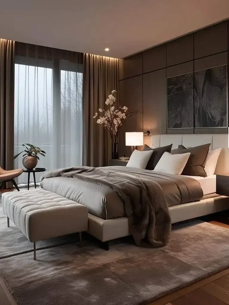 Bedroom Design by Mokxa Interior Designers Gurgaon Delhi NCR