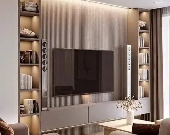 TV Setup by Mokxa Interior Designers Gurgaon Delhi NCR