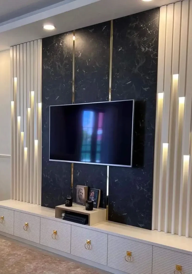 TV Setup by Mokxa Interior Designers Gurgaon Delhi NCR