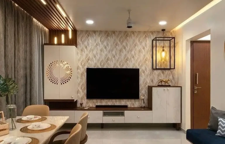 TV Setup by Mokxa Interior Designers Gurgaon Delhi NCR