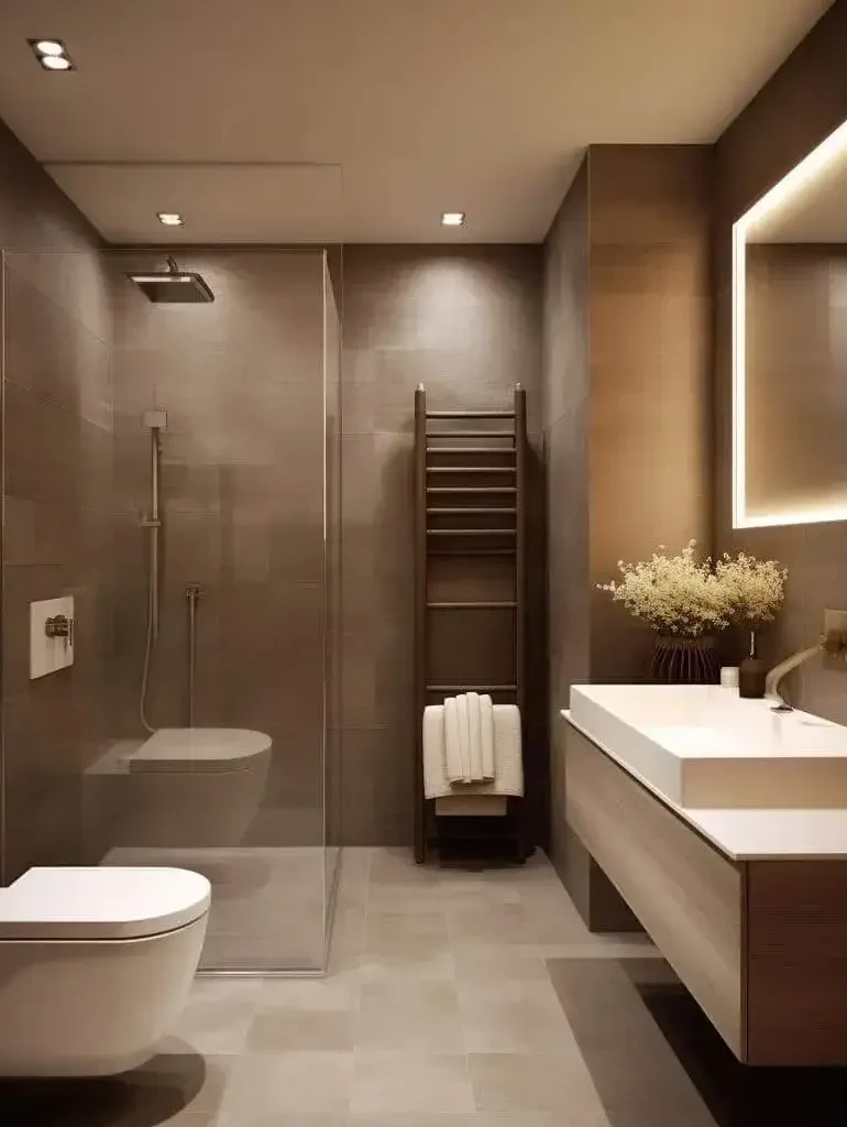 Washroom Design by Mokxa Interior Designers Gurgaon Delhi NCR
