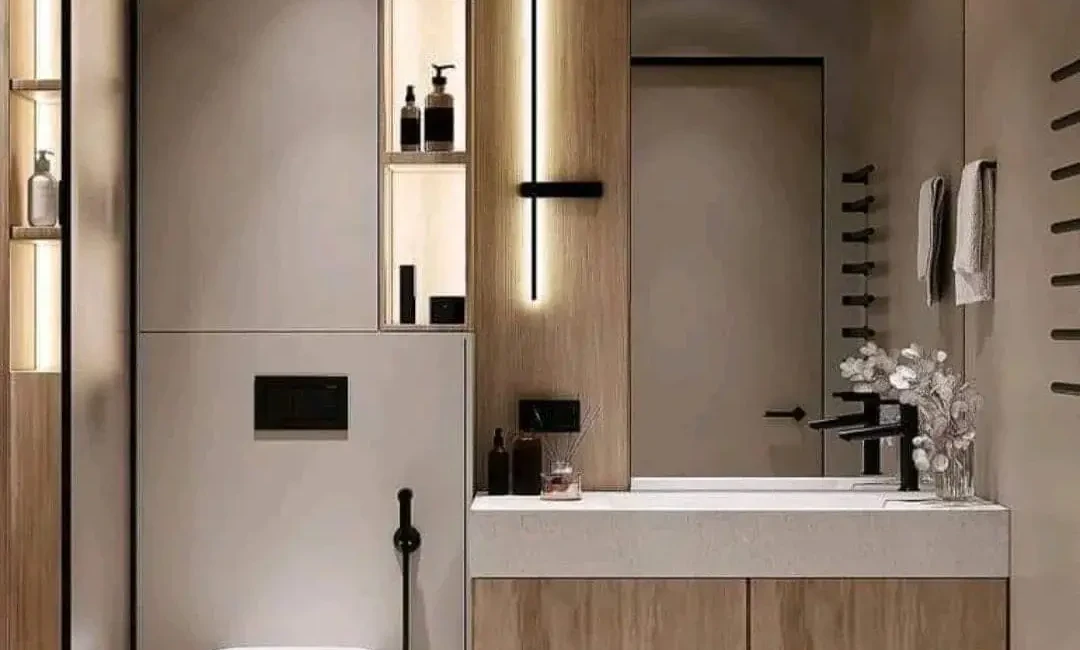 Washroom Design by Mokxa Interior Designers Gurgaon Delhi NCR