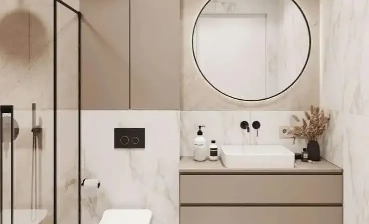 Washroom Design by Mokxa Interior Designers Gurgaon Delhi NCR