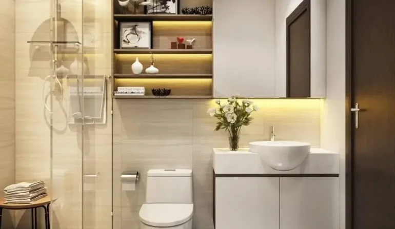 Washroom Design by Mokxa Interior Designers Gurgaon Delhi NCR Washroom Design by Mokxa Interior Designers Gurgaon Delhi NCR
