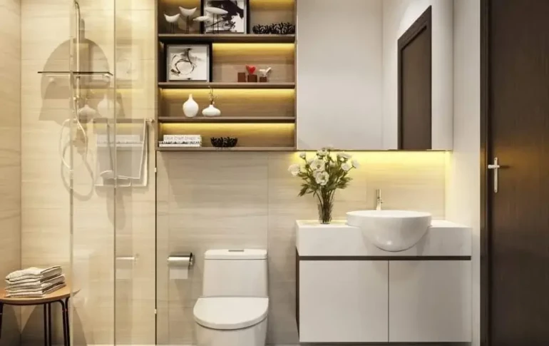 Washroom Design by Mokxa Interior Designers Gurgaon Delhi NCR