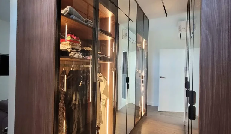 Walkin Closet Design by Mokxa Interior Designers Gurgaon Delhi NCR